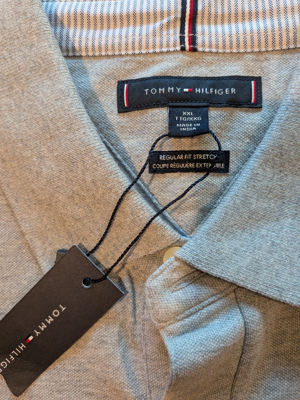 Tommy Hilfiger Men’s Light Gray Polo Shirt